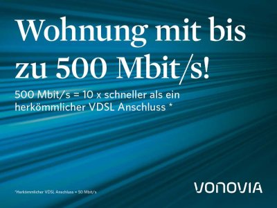 Etwas besonderes: Gemütliche 3-Zimmer-Wohnung mit Balkon und saniertem Bad.