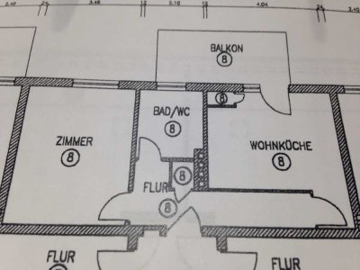 Traumhafte 1,5-Zimmer-Wohnung mit Balkon & Stellplatz in Köln Höhenberg