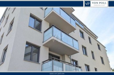 Neubau: 4-Raum-Wohnung mit Gäste-WC, Balkon und PKW-Stellplatz nahe dem Klinikum