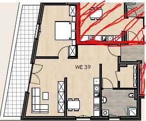 2 Zimmer Wohnung in Osthofen