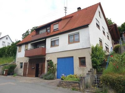 Einfamilienhaus mit viel Nutzfläche in Althausen zu verkaufen!