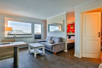 Tolles 1-Zimmer Appartment mit Blick über den Dächern von Westerland