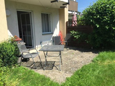 Sanierte 2-Zimmer-Wohnung mit Terrasse und Gartenanteil in Burkhardtsdorf