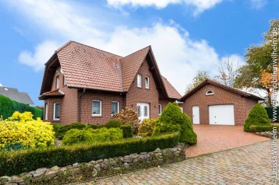 Gepflegtes Einfamilienhaus mit großem Garten und Garage in Essen (Oldenburg)