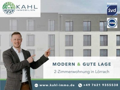 Moderne 2-Zimmer-Wohnung mit Wohlfühlcharakter und optimaler Lage