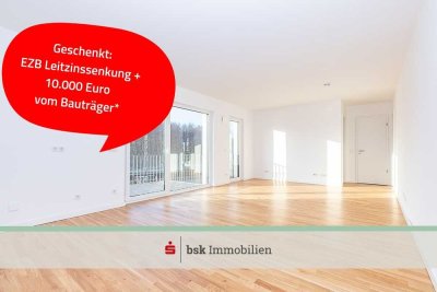 Großzügige 2-Zimmer-Wohnung mit 2 Badezimmer, EBK & Südbalkon