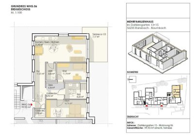 PROVISIONSFREI für Käufer!!!  Mit Terrasse, Garten, Kellerraum, 2 Tiefgaragen-Stellplätze!