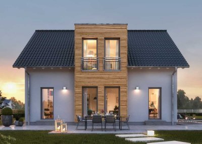 Modernes Einfamilienhaus Energieeffizienz EE40 Grundstück vorhanden