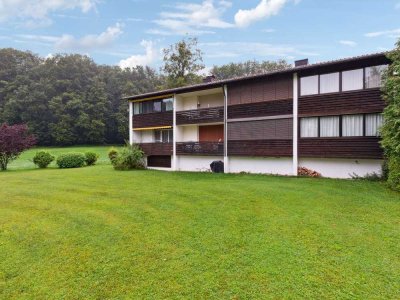 Schön geschnittene 2-Zi.-Maisonettewohnung in einer gepflegten Parkanlage von Gmund a. Tegernsee