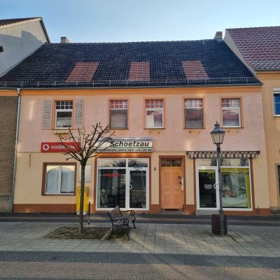 im Zentrum von Wriezen, dem Tor zum Oderbruch