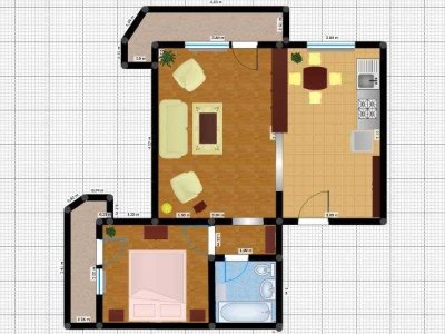 Stilvolle 2-Raum-Wohnung mit geh. Innenausstattung mit Balkon und EBK in Neustadt an der Weinstraße