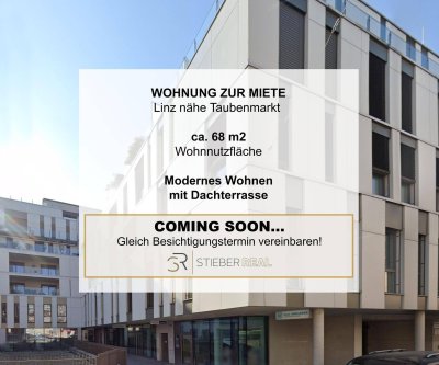 LIEBLINGSPLATZ: 2-Raum-Wohnung mit Dachterrasse