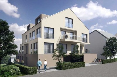 High End Wohnung, barrierefrei, in Bad Vilbel mit Mega Terrasse (100 m²) und traumhaften Blick