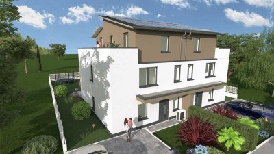 TOP Moderne Neubau-Einfamilienhaus DHH  inkl. PV-Anlage + inkl. Garage + Bezugsfertig + Prov.frei