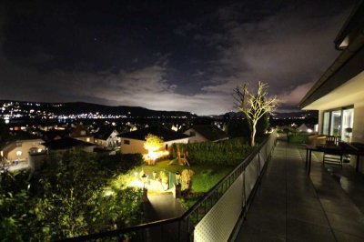 Außergewöhnliche, großzügig geschnittene Wohnung mit beeindruckendem Panoramablick