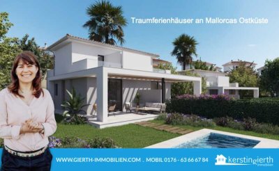 Wunderschöne Neubau Ferienhäuser an Mallorcas Ostküste in Cala Romantica