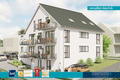 Provisionsfrei | Sirzenich: Schöne Dachgeschosswohnung mit Balkon, Aufzug in top TR-LUX Anbindung!