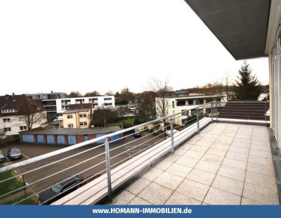 Zwei Zimmer Penthouse mit großer Dachterrasse und Tiefgaragenstellplatz in Münster