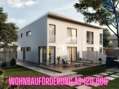 Neues Zuhause in Vorarlberg - Doppelhaushälfte mit Garten, Terrasse &amp; Erstbezug! Min 120.000 Wohnbauförderung. (Haus B - Rechts)