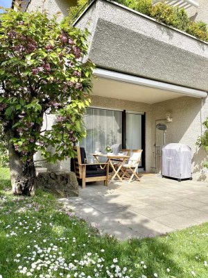 Moderne Wohnung in RT-Achalm mit eigenem Garten und besonderem Gefühl von eigenem Haus