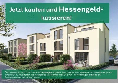 Klimafreundliches Reihenmittelhaus in Messel  inkl. Grundstück!