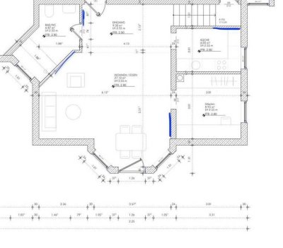 Hochwertige 2-Raum-Wohnung in Ladenburg