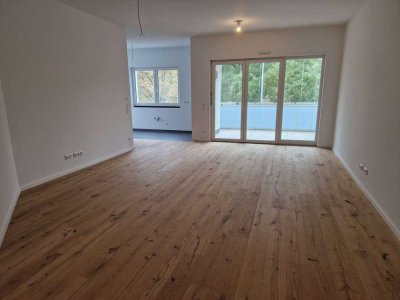 Bingen-Stadt - 2ZKB Neubau-Etagenwohnung (KfW40-Standard) mit Wintergarten und Tageslicht-Bad!