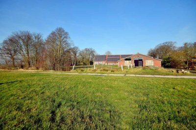 Einzigartiger Resthof an der Nordsee mit Bauplatz – Perfekt für Pferdehaltung!