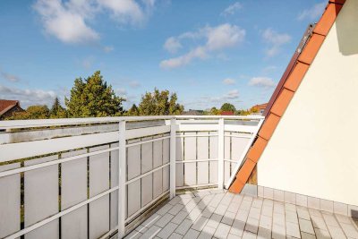 Moderne Dachgeschosswohnung im Wohnpark 'Am Mühlenberg' mit Balkon und Stellplatz"