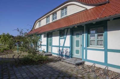 Ferienwohnung mit schöner Terrasse - 10 Gehminuten vom Strand