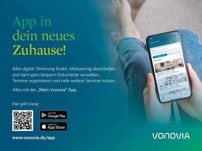 1-Zimmer-Single-Wohnung mit Einbauküche