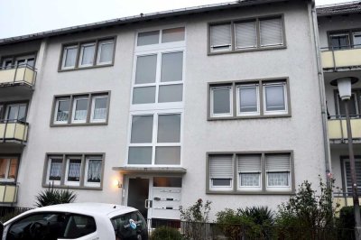 Frisch renovierte 1 Zimmerwohnung mit Balkon in MA-Wallstadt zu vermieten