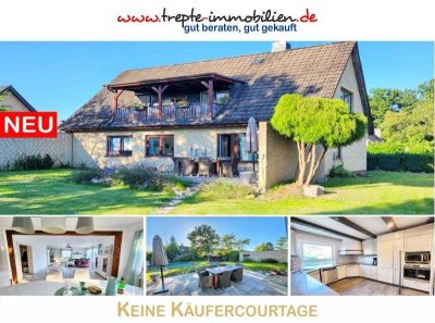 ** WOW ** Solides ZWEI-Familienhaus mit Garage & Außen-Pool in begehrter Wohnlage in Henstedt-Rhe...