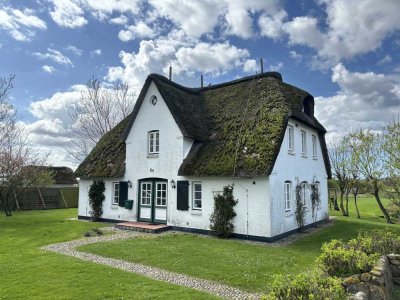 Attraktive Ferienwohnung unter Reet im Deichhof