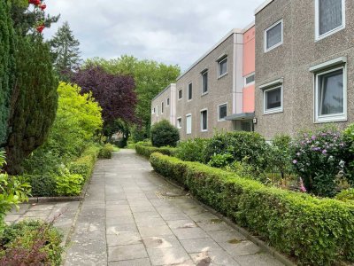 Helle 4-Zimmerwohnung Hochparterre, ca. 90m² mit Terrasse, Garten + Stellplatz in HH-Mümmelmannsberg