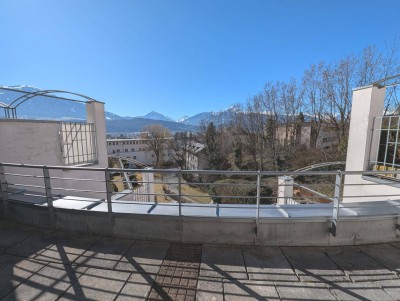 Großzügig, ruhig, sonnig: Terrassenwohnung im Nova Park Arzl