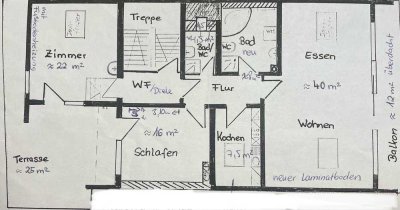 Exklusive 3-Zimmer-Wohnung mit Balkon und Terrasse - im Einzugsgebiet Ulm - immo.donaustetten@web.de