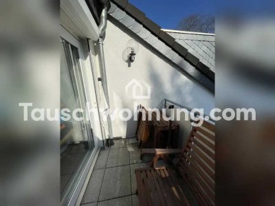 Tauschwohnung: 1,5-Zimmer-Wohnung mit Balkon - größere Wohnung gesucht!