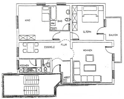 Freundliche 3,5-Zimmer-Wohnung mit EBK in Waldshut-Tiengen