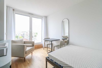 Stilvoll möblierte 1-Zimmerwohnung mit Balkon in München - Neuperlach!