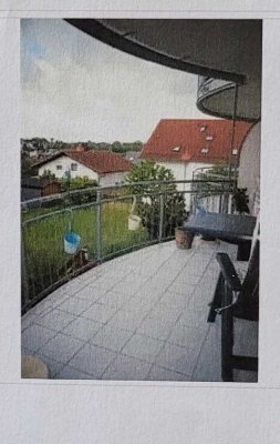 Helle 2 ZKB mit Balkon und Stellplatz in ruhiger Wohnlage in Pfinztal-Wöschbach