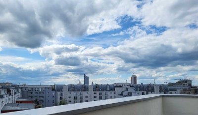 / Penthouse im Leipziger Osten / 2 Terrassen / Ethanol Kamin / Pkw Stellplatz / ab Dez. /