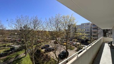 Smart aufgeteilte 3-Zimmerwohnung mit großem Balkon