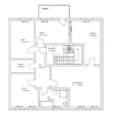 Neuwertige 4,5-Zimmer-Wohnung mit Balkon und EBK in Magdeurg (NEUBAU)