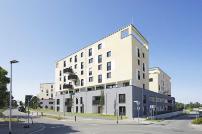 Großzügige 3-Zimmer-Wohnung mit Balkon in der Lincoln-Siedlung.