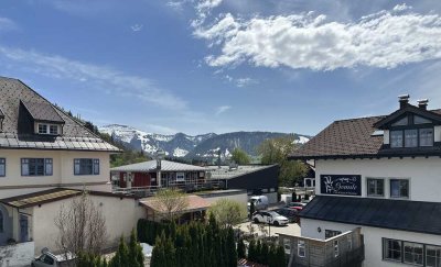 Lichtdurchflutete 2,5-Zimmer-Wohnung im Herzen von Oberstaufen