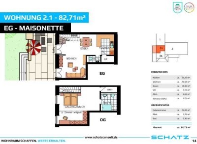 �️Historische Maisonettewohnung mit Gartenanteil  I � Sanierte Schönheit im Naturpark I Nr. 2.1