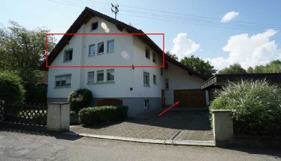 *** 3-Zi. DG-Wohnung in 3 Familienhaus im Grünen ***