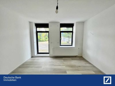 NEU + KERNSANIERT + Große Erdgeschosswohnung + Balkon + TOP-Energieeffizienz