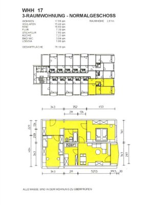 Nette Nachbarn gesucht: praktische 3-Zimmer-Wohnung